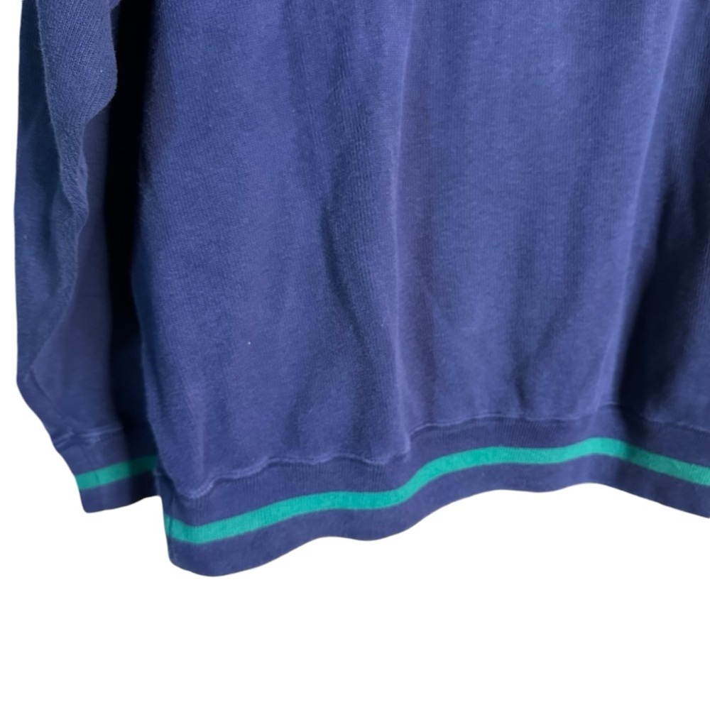 🔴5 for $40 SALE!
Alexander Julian COLOURS BlueGreen V Neck Pull Over sz L - Picture 5 of 7